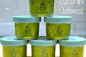 avocado zucchini oatmeal Stage 1 baby food recipe